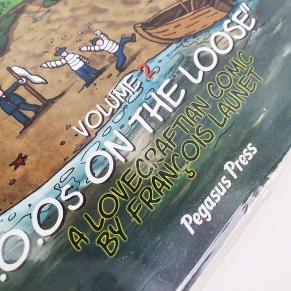 Goomi's Unspeakable Vault Doom Book Lovecraftian Comic Novel GOOs Loose Vol. 2 - Picture 8 of 8